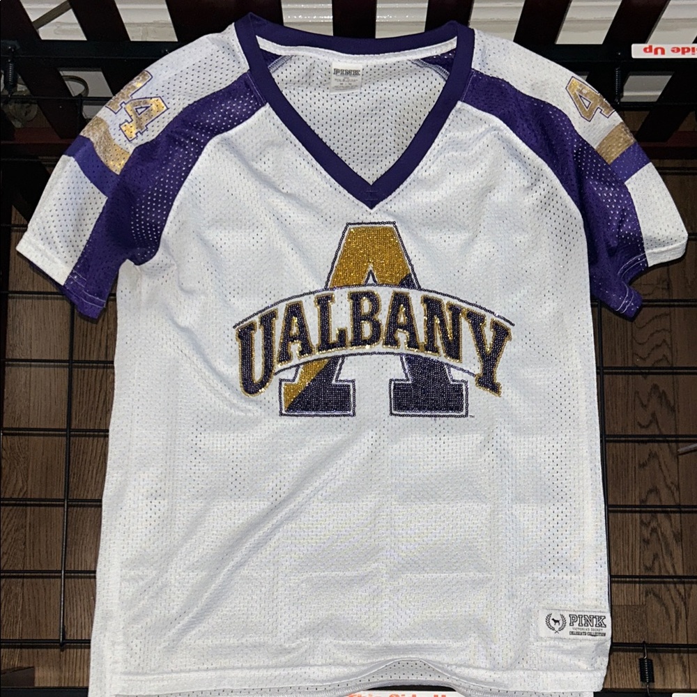 Victoria's Secret UAlbany V-Neck Jersey